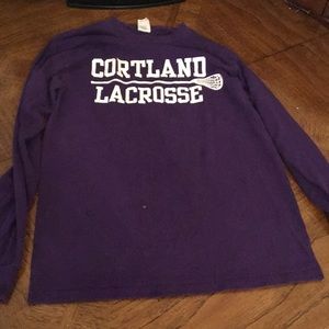 Purple longsleeve shirt